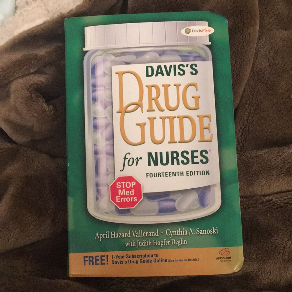 Davis’s drug guide for nurses 14th edition